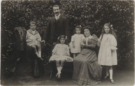 Famiglia Pietro e Edith Crameri-Elliston