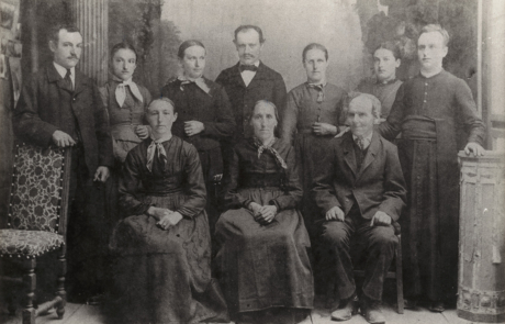 Famiglia Bernardo e Maria Costa-Raselli