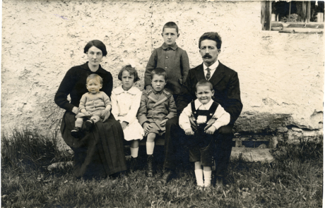 Famiglia Fritz e Margherita Rüdlinger-Compagnoni