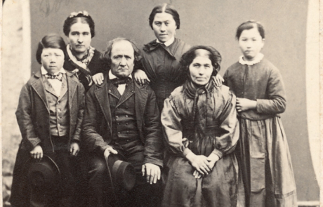Famiglia Lorenzo e Anna Tognina-Morosani