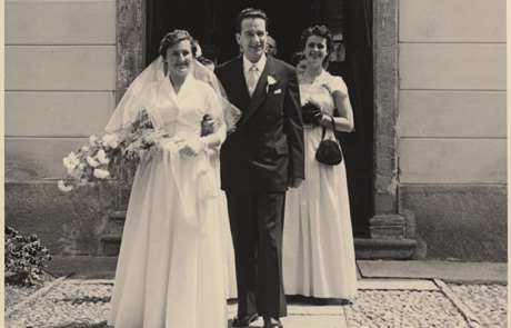 Matrimonio Diego Lendi e Dora Compagnoni