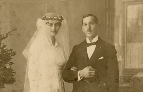 Matrimonio Luigi e Ottilia Zanetti