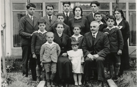 Famiglia Tommaso ed Elvira Zanetti-Scherini