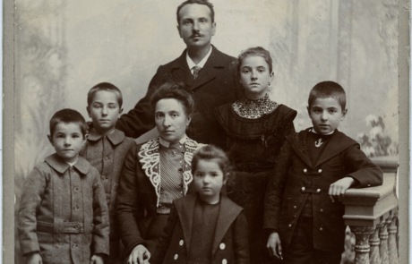 Famiglia Adolfo e Eugenia Semadeni Olzà