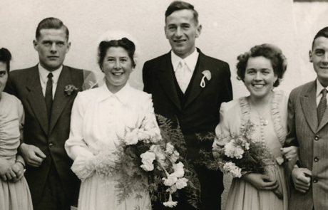 Matrimonio Hans Meisser ed Evelina Semadeni