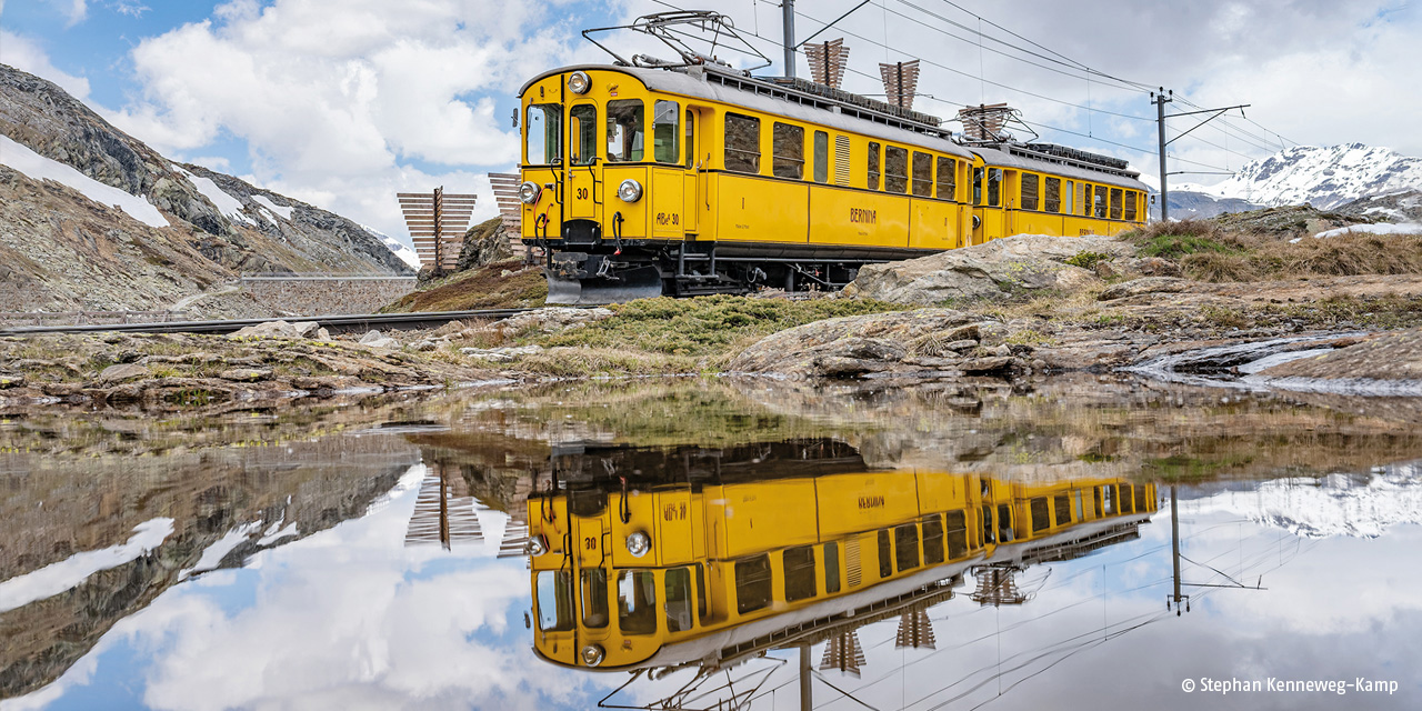 Mostra e libro fotografico “Ferrovia del Bernina • Una linea, molte prospettive”