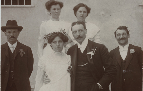 Matrimonio Eugenio Zala e Maria Semadeni