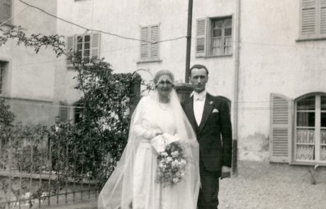 Matrimonio Giovanni Lendi e Dora Semadeni